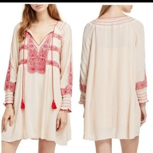 Free People Wind Willow Long Sleeve embroidery